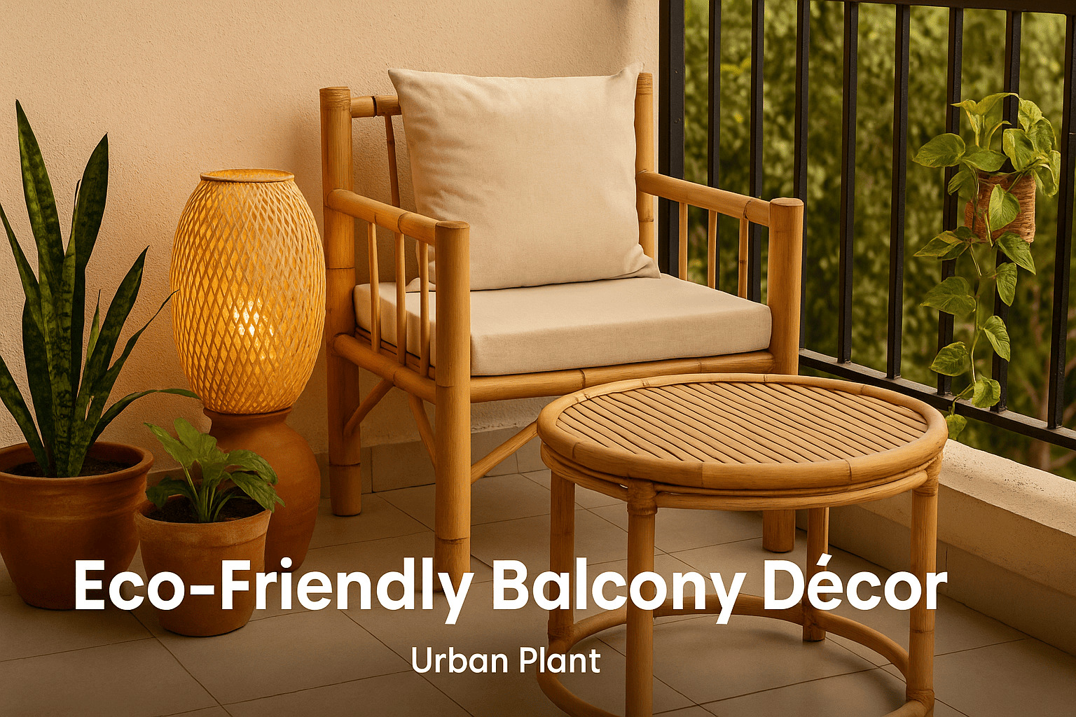 A resourceful gardener’s balcony: repurposed containers and DIY planters create a charming, eco-friendly garden.